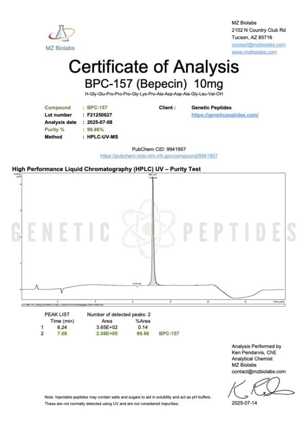 BPC-157 Vial - Image 4