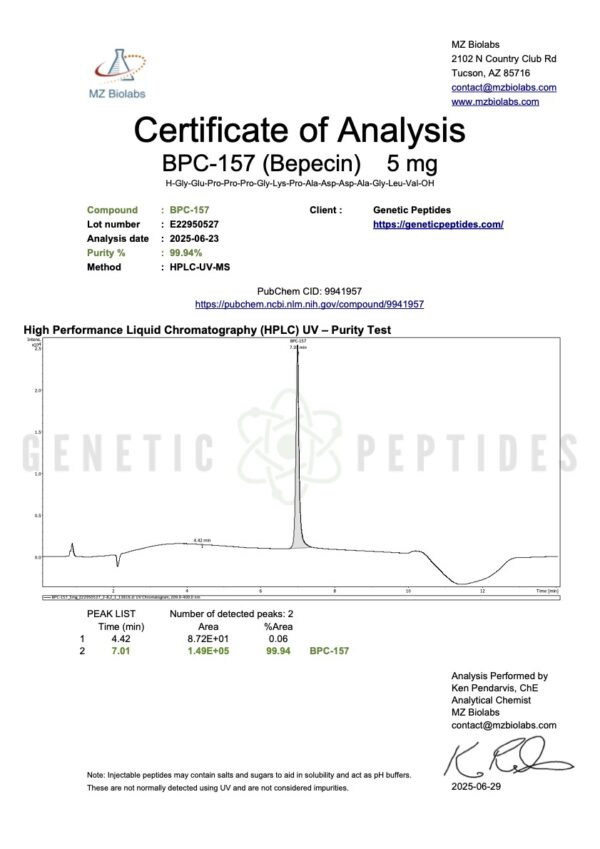 BPC-157 Vial - Image 3