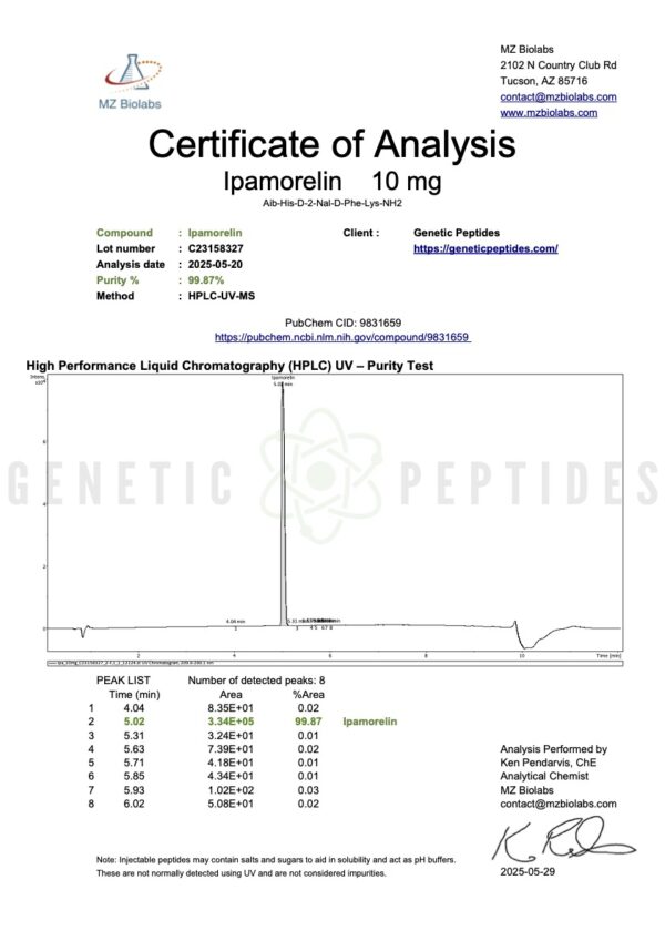 Ipamorelin Vial - Image 3