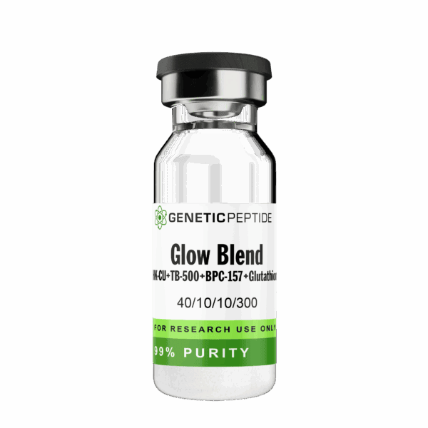 Glow Blend (GHK-CU + TB-500 + BPC-157 + Glutathione) - 40/10/10/300 Blend Vial